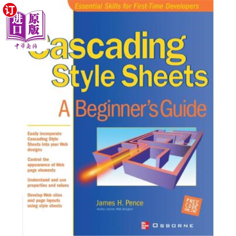 海外直订cascading style sheets: a beginners guide 层叠样式表