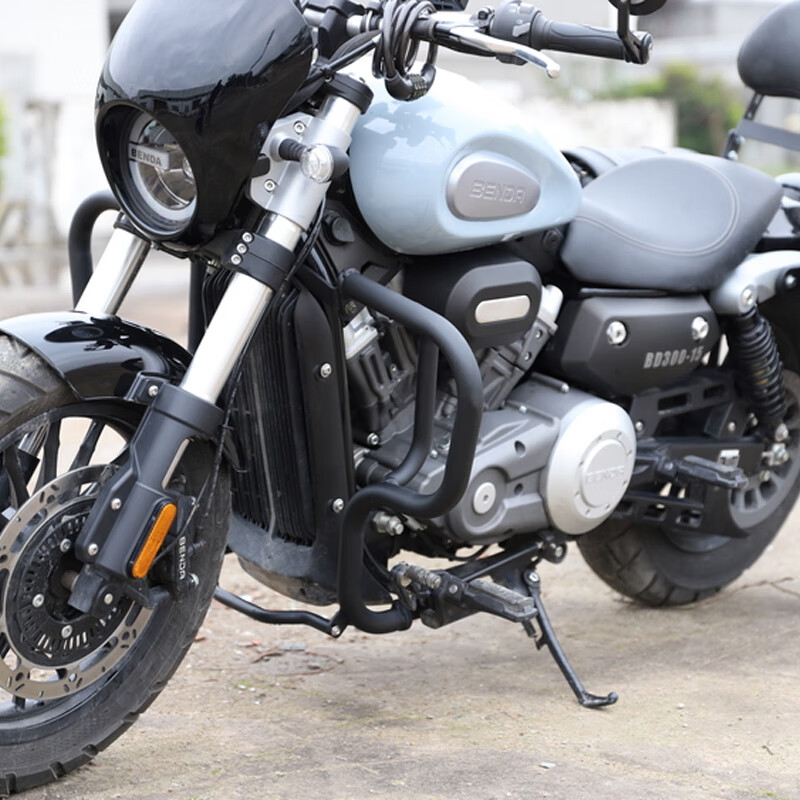 珊艺适用奔达金吉拉300保险杠前护杠rock灰石300防摔杠靠背后边包改装