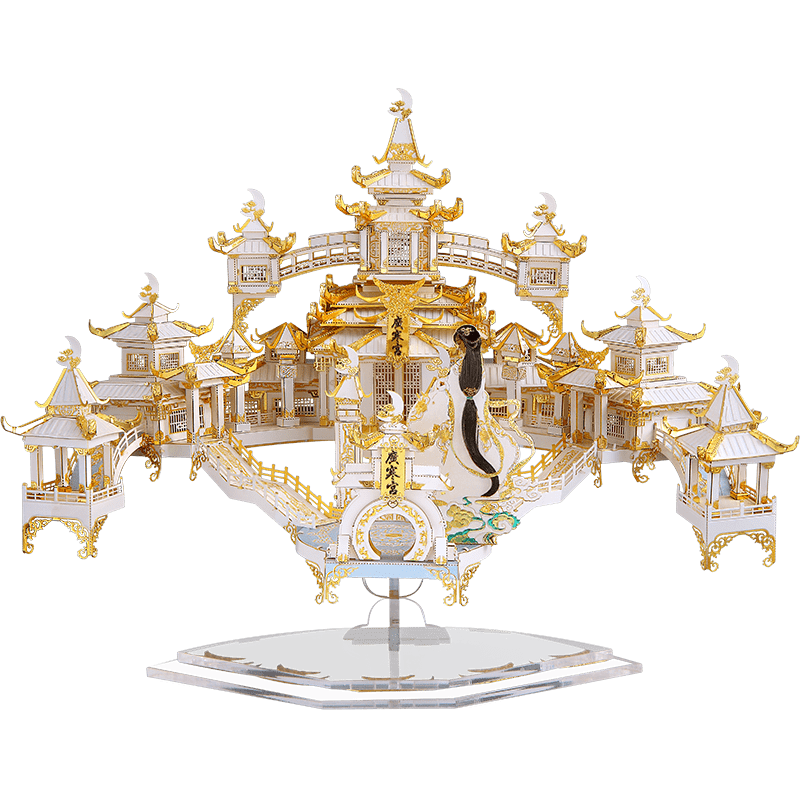 拼酷广寒宫金属拼装模型价格走势分析