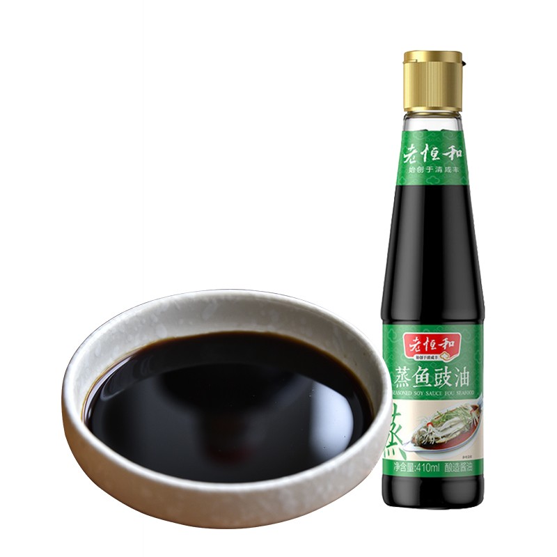 老恒和蒸鱼豉油410ml 清蒸鱼豆豉油手工酿造酱油凉拌菜酱油老恒和酱油