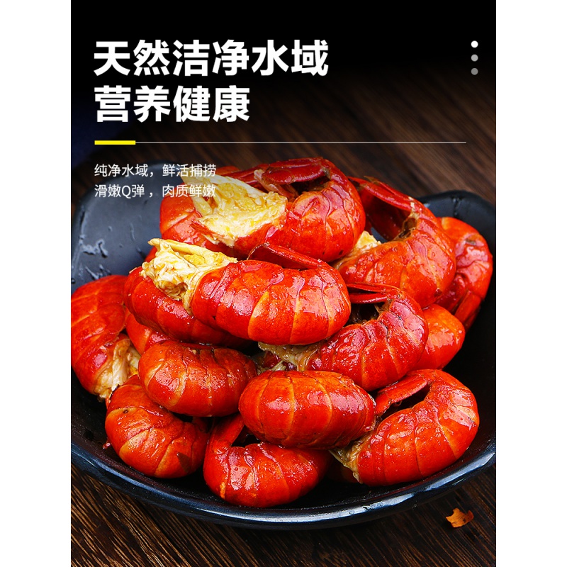 十里饞龍蝦尾  無(wú)冰衣冷凍特大新鮮小龍蝦尾生鮮10斤整箱蝦球商用 無(wú)冰大號(hào)5斤【頂10斤】【約150粒/斤】