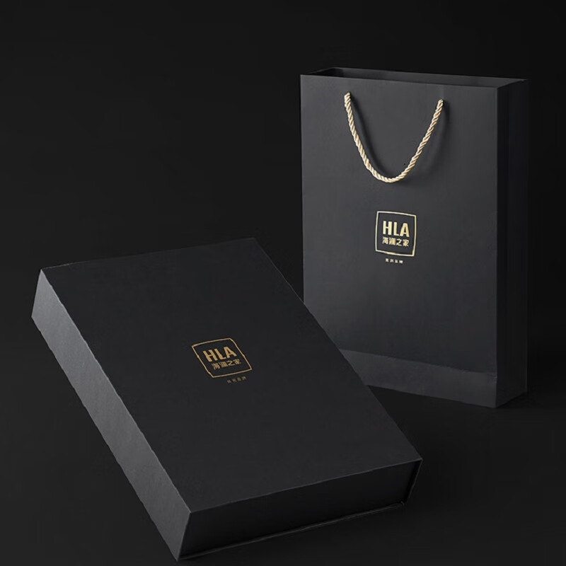 HLA海澜之家POLO衫礼盒【赠品 单礼盒】 黑色