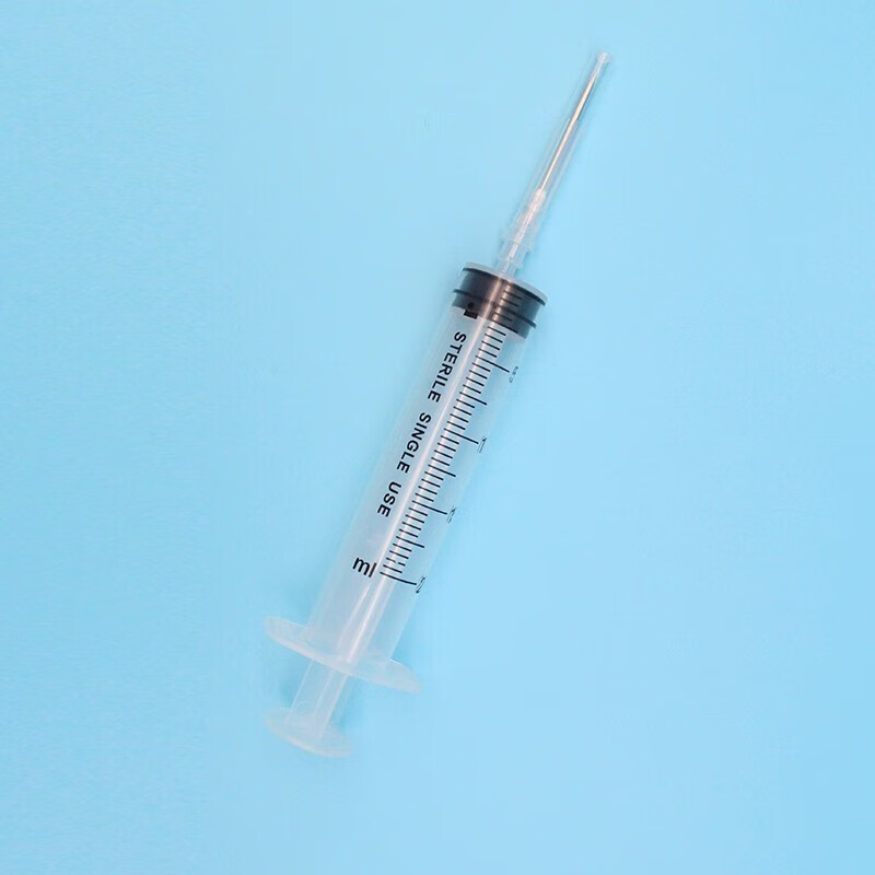 溶药注射器带针头医用冲洗器 流食助推器喂食器 灌肠用针筒20ml/50m