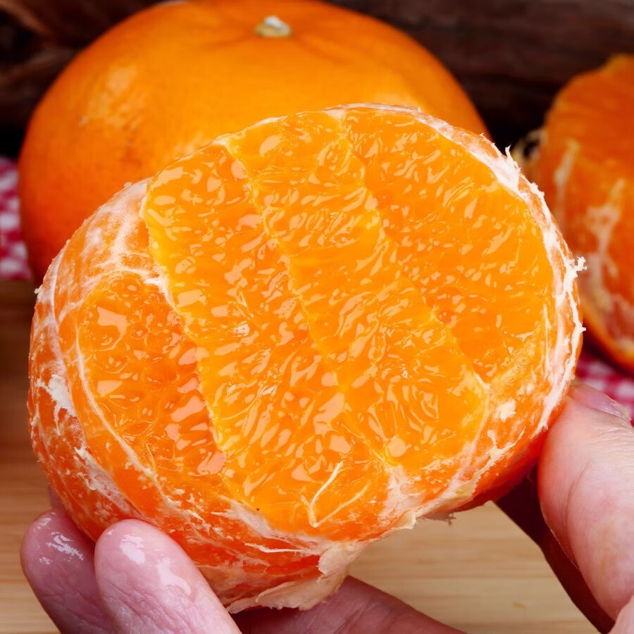 梦宛怡沃柑广西武鸣甜沃柑当季新鲜柑橘桔子水果皮薄多汁整箱 净重8斤尝鲜品质装【蕞值蕞划算】 尝鲜小果60-65mm