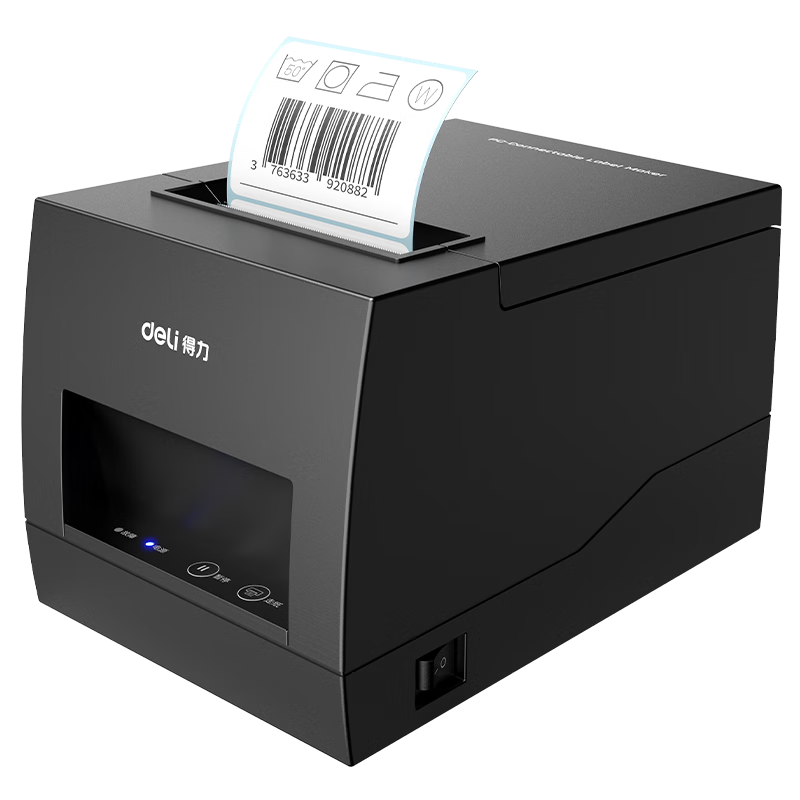 ������deli��DL-886BW������ӡ�� ��ݵ����浥���ɽ���ӡ����������СƱ���� 80MM��ǩƱ�����ô�ӡ�� �ֻ���