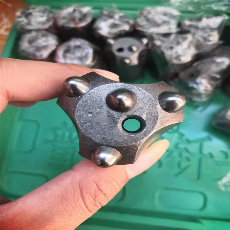 芙蓉花普兰卡钻头球齿钻头梅花钎头隧道矿山柱齿型凿岩机合金钎具专用