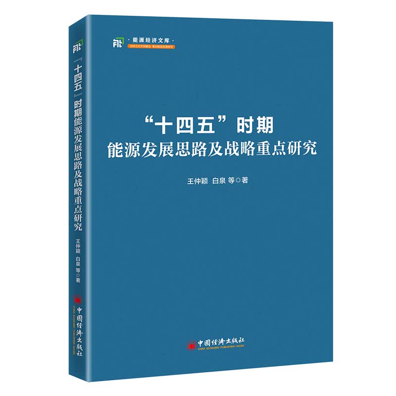 【正版现货】“十四五”时期能源发展思路及战略重点研究 王仲颖，白泉等著