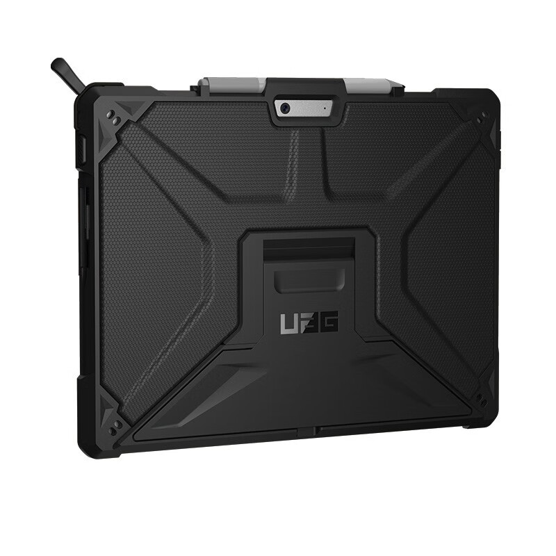 UAG 适用于微软 surface pro/Surface Pro X 保护套新款平板电脑保护壳 仅限于Surface Pro X 黑色