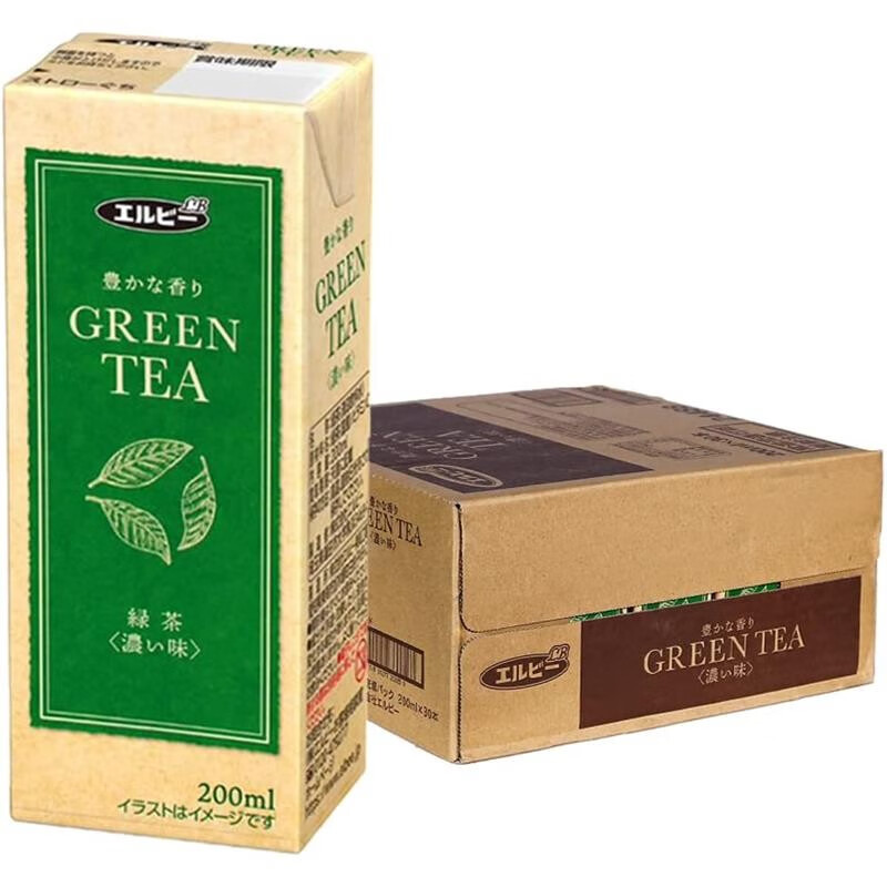 (iris)【日本直邮】茶饮料 味鲜 茶香浓郁 健康饮品 绿茶浓茶饮料 200