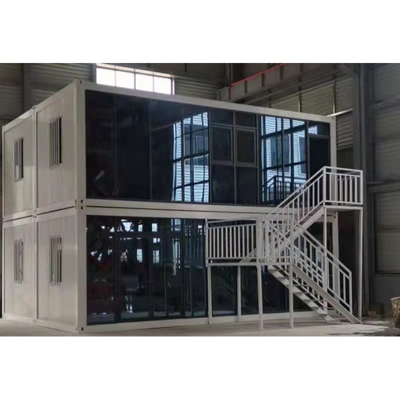 集装箱移动房家用别墅阳光房玻璃幕墙打包箱轻钢组p 房活动板房