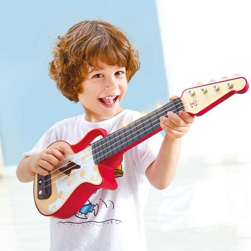 音乐玩具 灯光教学四弦小孩尤克里里男孩女孩早教玩具礼物 灯光