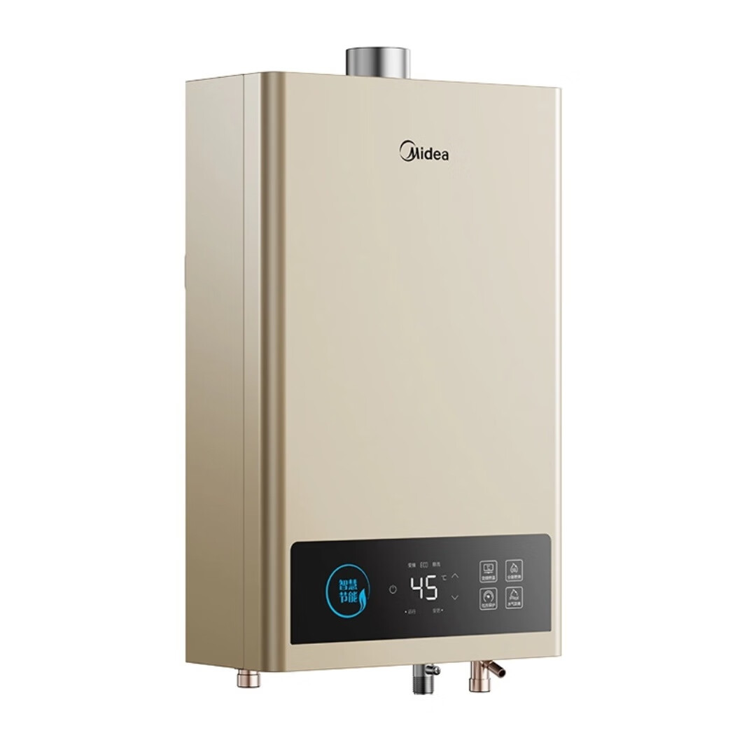 美的小美16l天燃气热水器 智能防冻高清大屏稳流恒温 jsq30-16hc3 8l