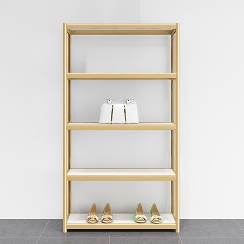 惜音鞋店鞋架展示架精品展示柜鞋子商城鞋包店多层橱窗包架 100*30*