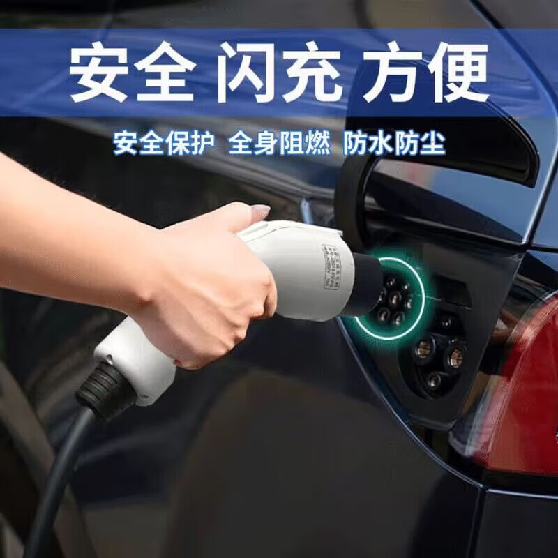 特顾森小鹏MONA M03充电枪随车充电器 新能源电动汽车充电器 家用免接地宝国标七孔通用充电枪 小鹏MONA M03 3.5KW/16A 【基础款】3米