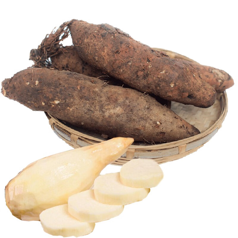 采鲜惠 云南金秤砣山药 糯米淮山药粉糯 新鲜蔬菜 2斤