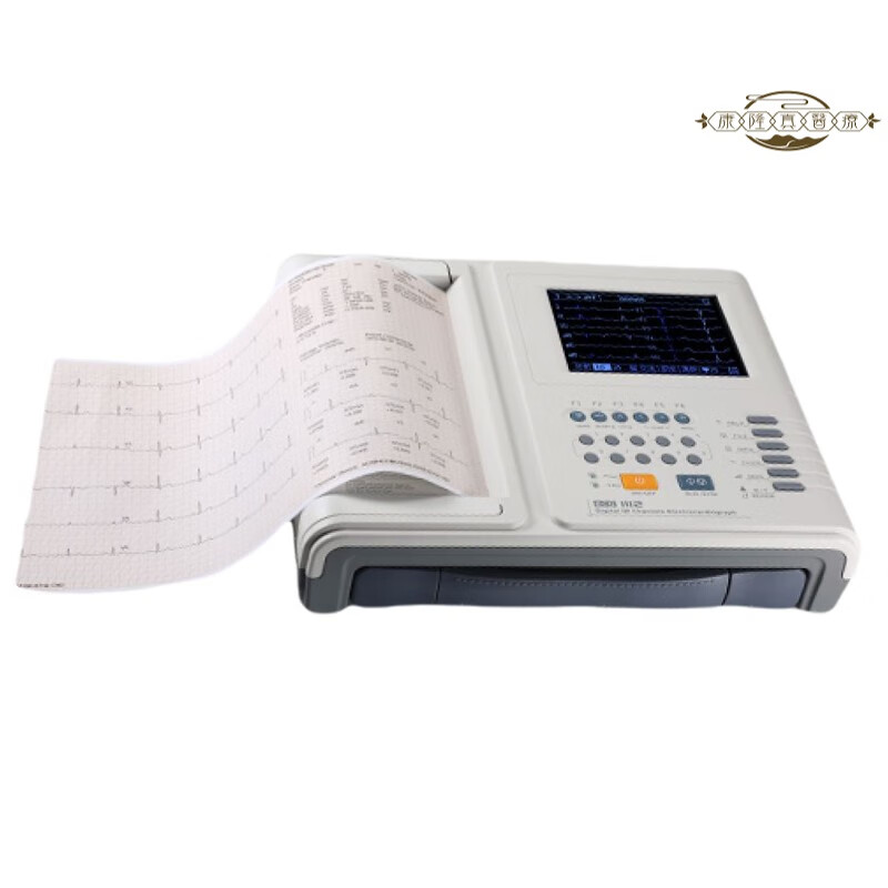 【京健康】数字式十二道心电图机ecg-1112m便携式车载心电图机配4