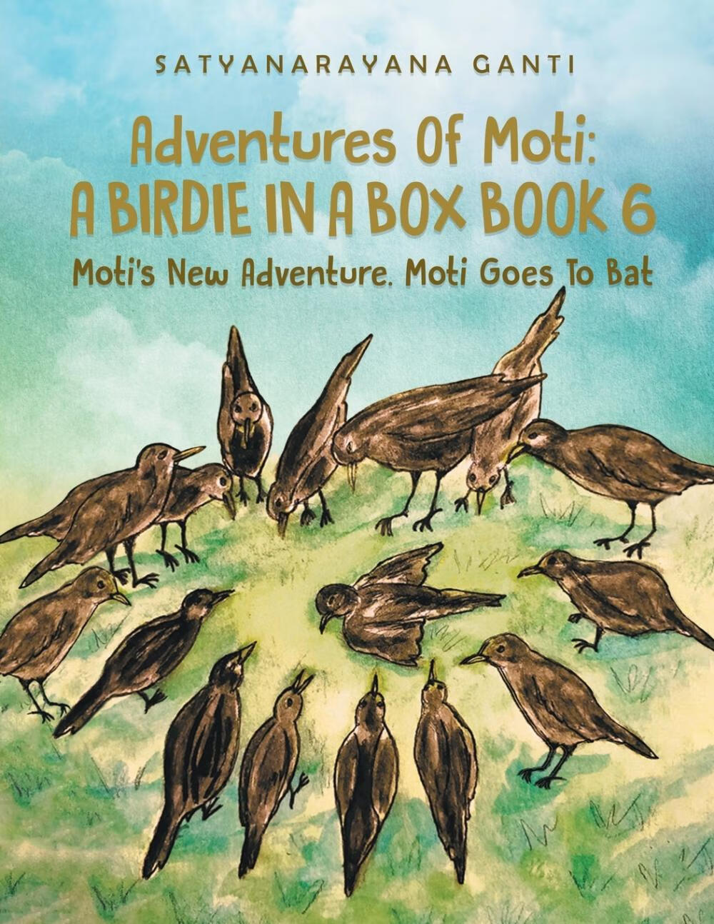 【预售 按需印刷】adventures of moti a birdie in a box book 6