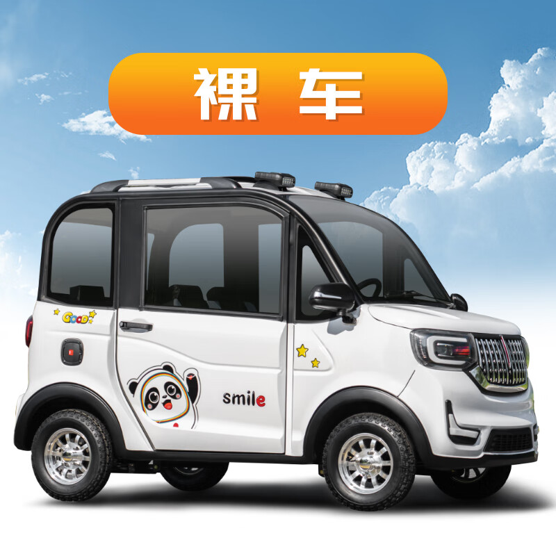 岭溪新能源电动车四轮汽车家用女士接送孩子代步车成年人老头乐电瓶车