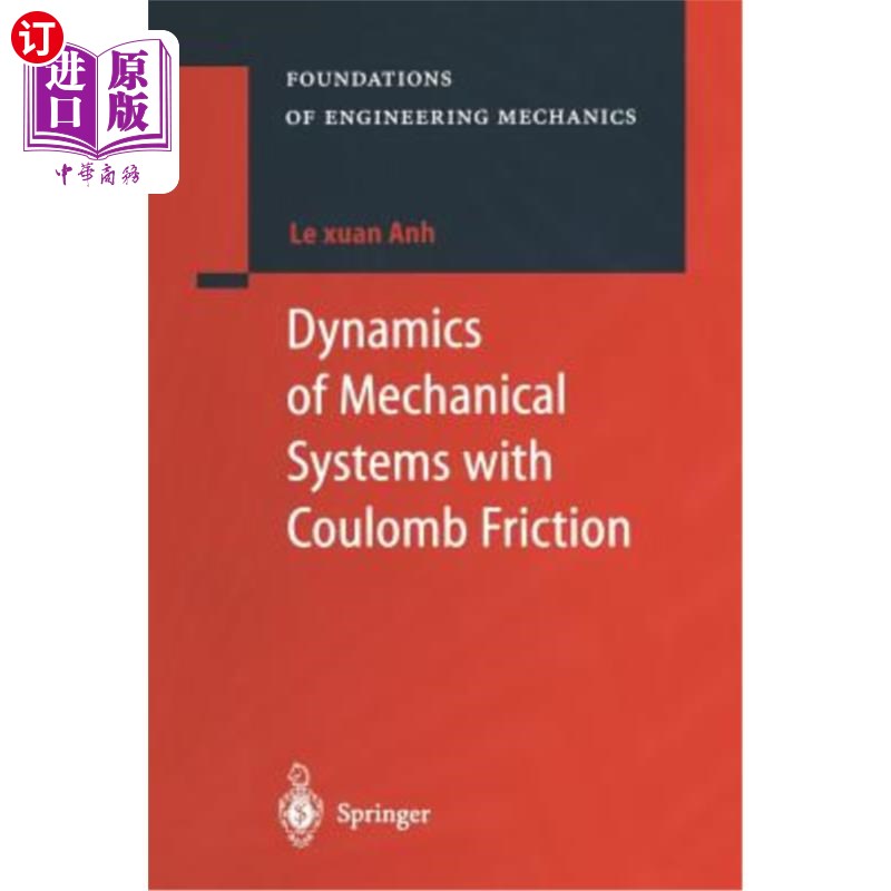 海外直订dynamics of mechanical systems with coulomb friction