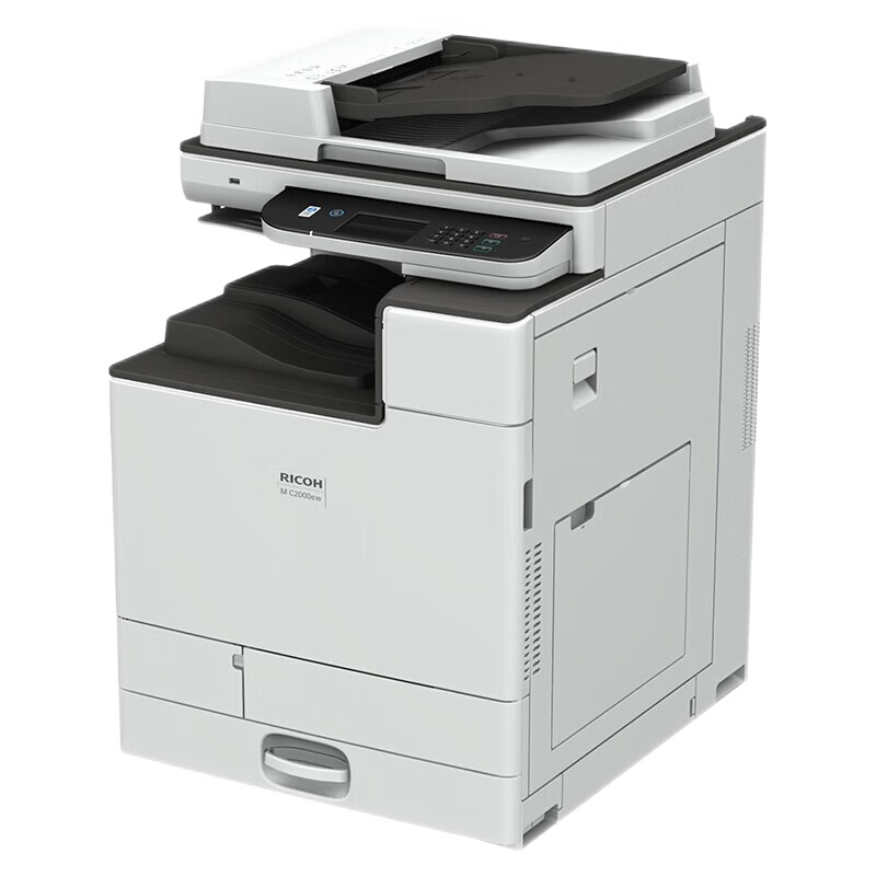 理光MP C2011SP MC2000 2000ew打印机复印机A3彩色复合机扫描一体机大型商用办公 MC2000ew 双面输稿器无线