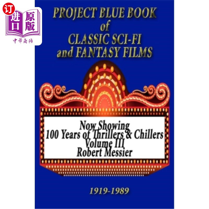 海外直订project blue book of classic sci-fi & fantasy films 经典