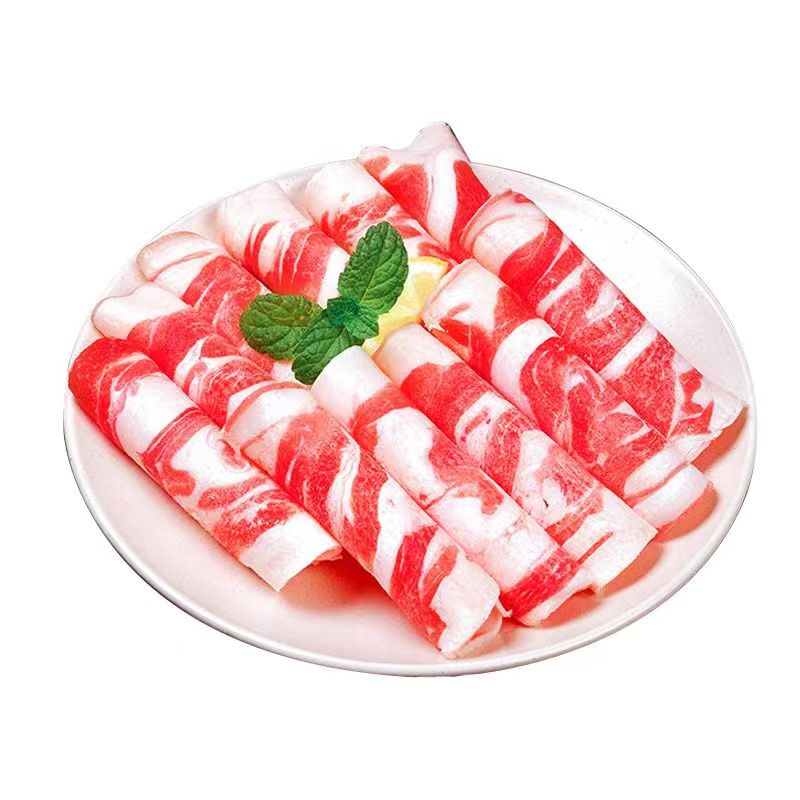 鲜太公羊肉卷冷冻肥羊卷涮羊肉羊肉片火锅食材 精选 羊肉卷 250g *  4