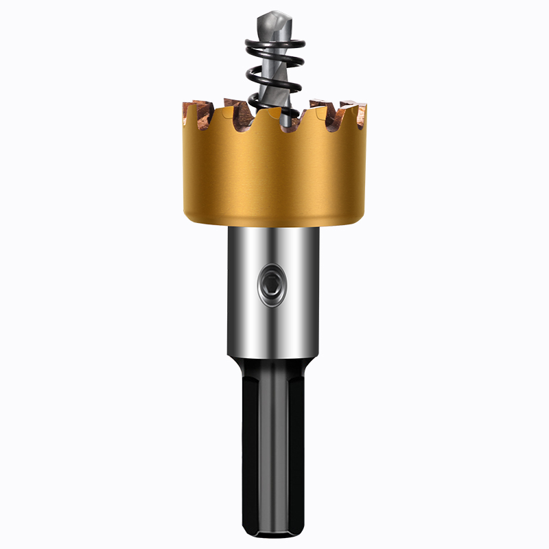 不锈钢开孔器合金钻头金属打孔器20打孔铝圆形开口器钻孔器 13mm(5齿)