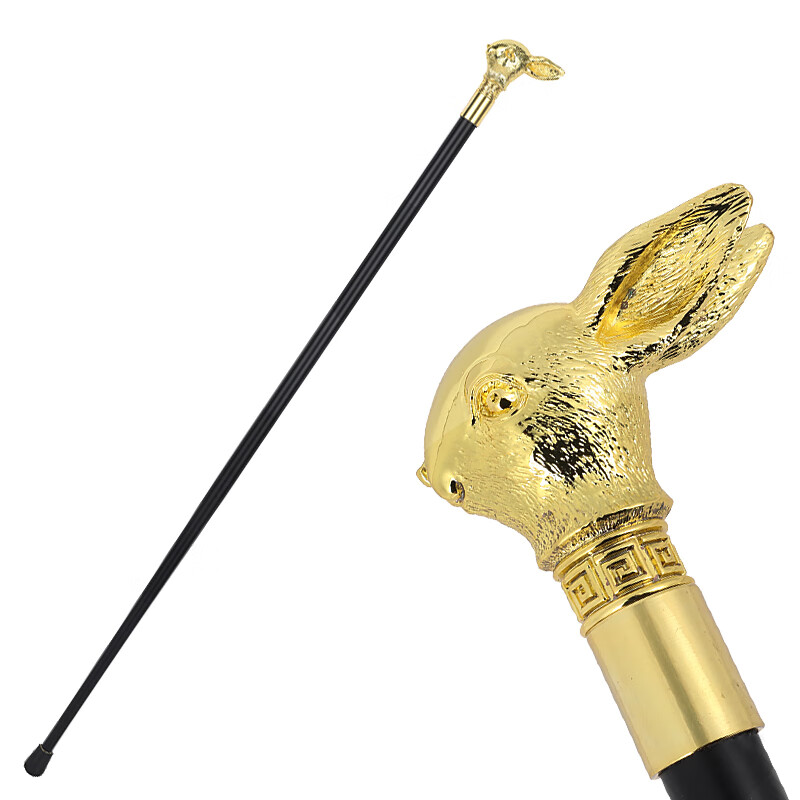 十二生肖兔绅士手杖文明棍拐杖霸气英伦动物手柄权杖创