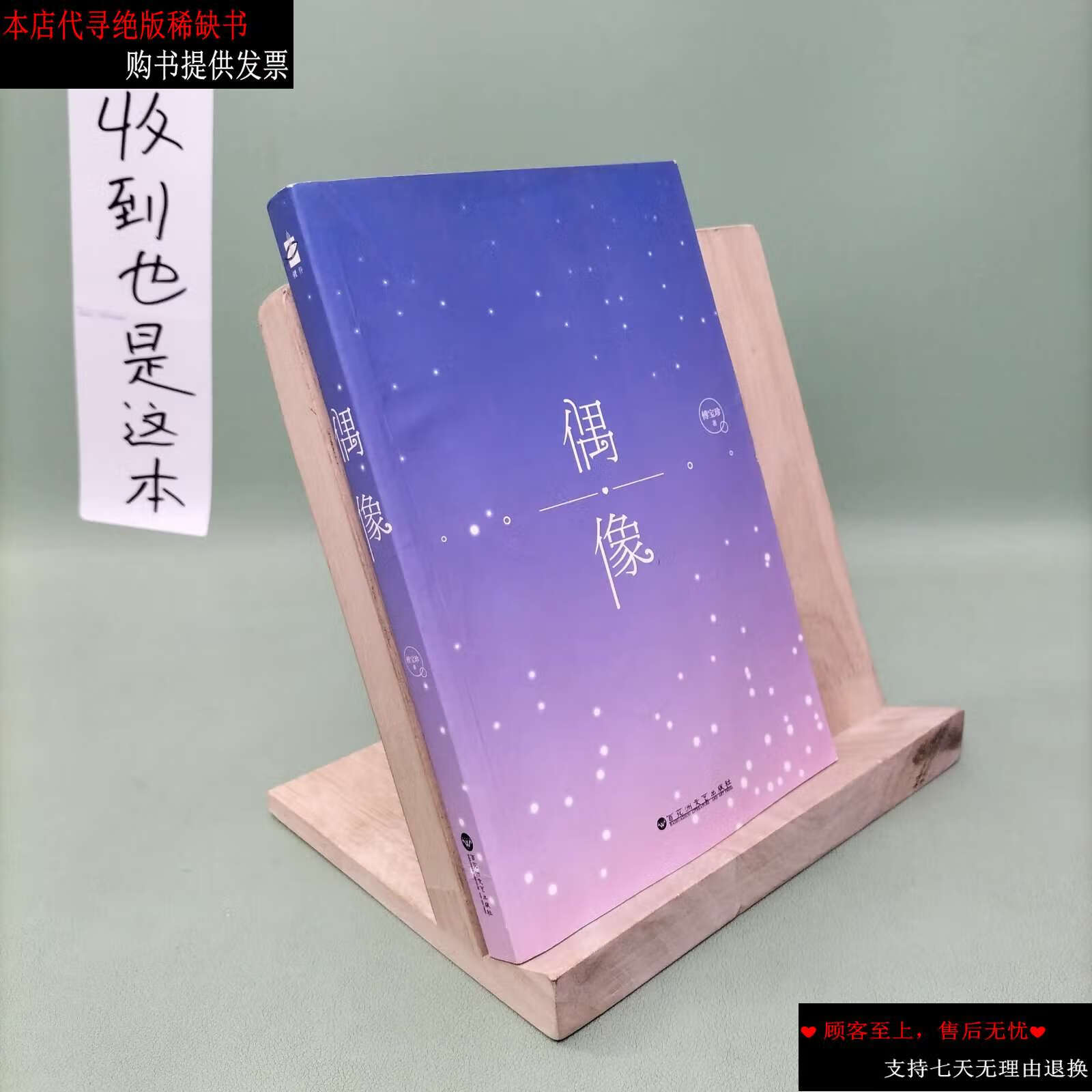 【二手9成新】偶像 /傅宝珍 百花洲文艺