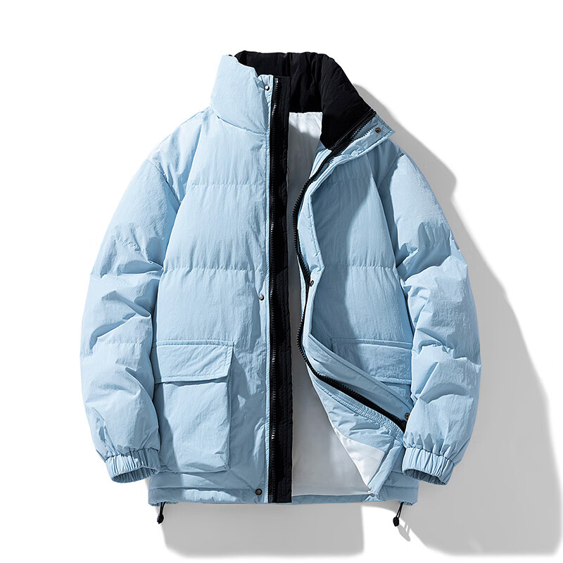 凯逸弗（kainifu）冬季棉服男新款运动冬装加厚面包服男装 米白色 3XL