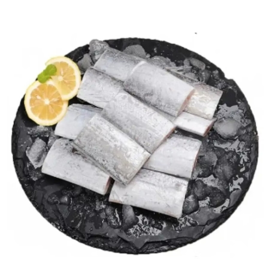 鸿顺东海五去带鱼段2斤 去头去尾去膜  海鱼 刀鱼 生鲜 鱼类 海鲜年货