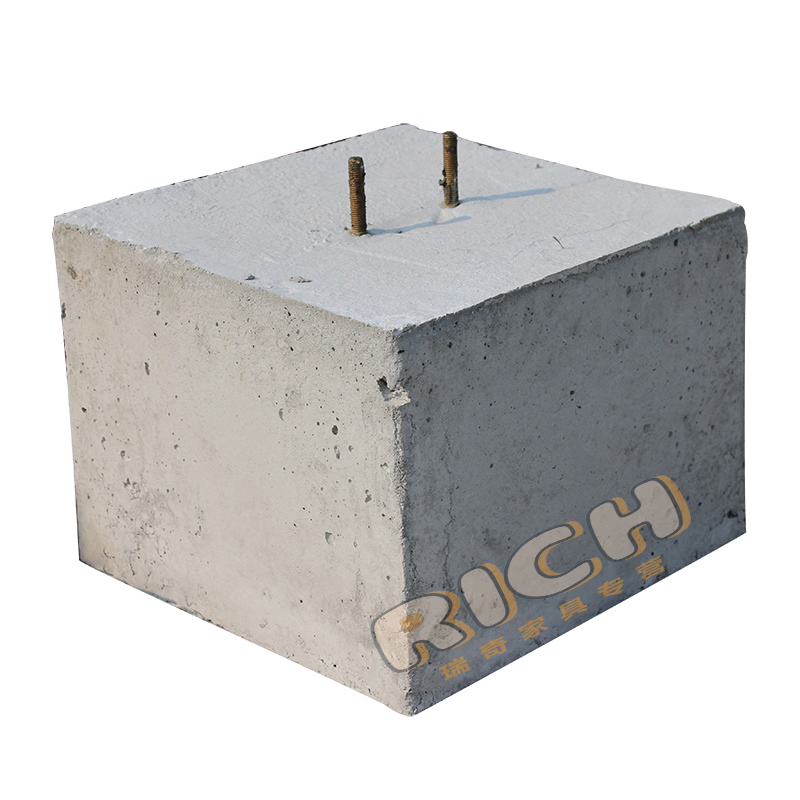 狮奥利兴混凝土避雷墩光伏水泥墩塑料模具圆形圆柱体正方体预制基础