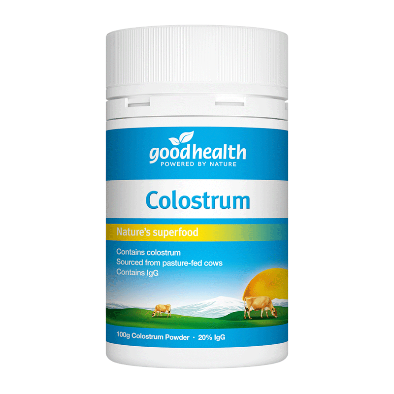 goodhealth好健康全纯牛初乳粉钙片儿童免疫球蛋白提高免疫力新西兰进口100g/瓶