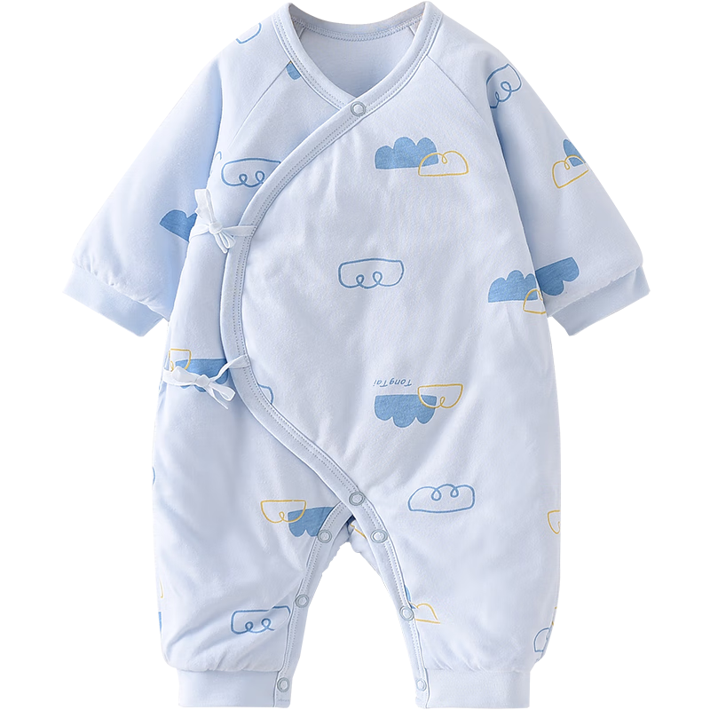 童泰秋冬新生儿婴儿连体棉衣-价格走势和评测分析