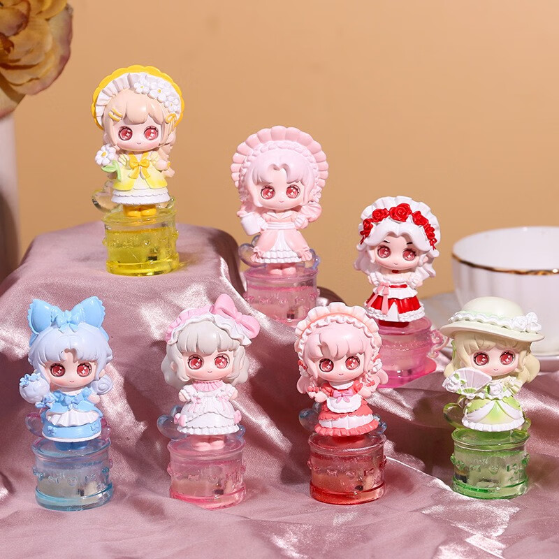 盲盒玩具手办公仔女孩儿童潮玩桌面摆件送朋友生日礼物 甜心yoyo酱