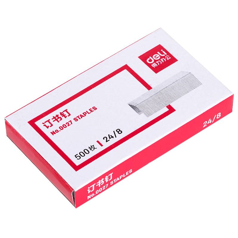 ������deli��(deli)24/8�Ӻ��鶤/������ 500öһ�� ����װ �ɶ�40ҳ �칫��Ʒ 0027  1.05Ԫ