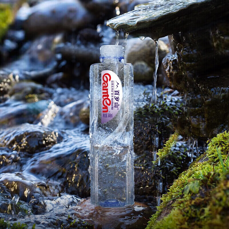 百岁山矿泉水 饮用天然矿泉水整箱会议办公接待泡茶饮用水 348ml*12瓶【半箱装】