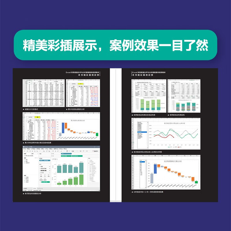 Excel财务数据合并与分析建模案例视频精讲