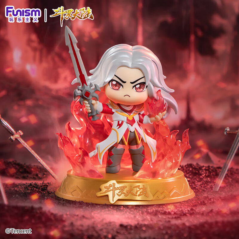 funism玩乐主义斗罗大陆盲盒成神篇唐三小舞儿童玩具摆件生日礼物 成神篇-单个盲盒（随机发）