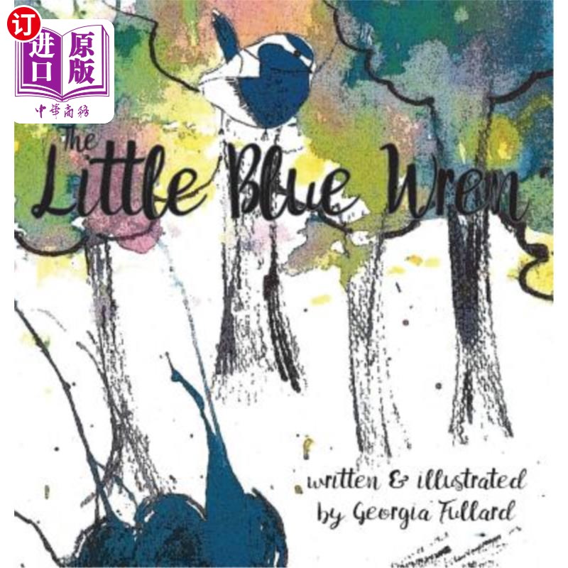 海外直订the little blue wren 小蓝鹪鹩