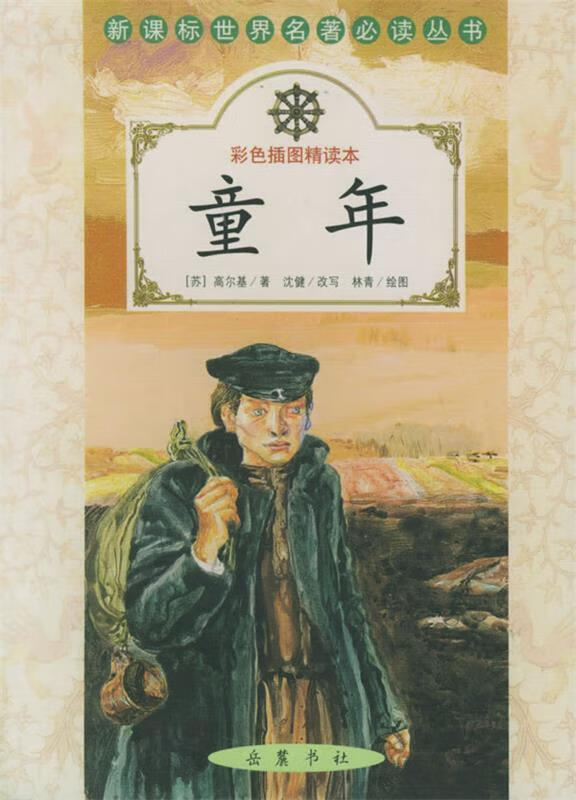 童年(彩色插图精读本) 世界名著丛书【正版好书,下单速发】