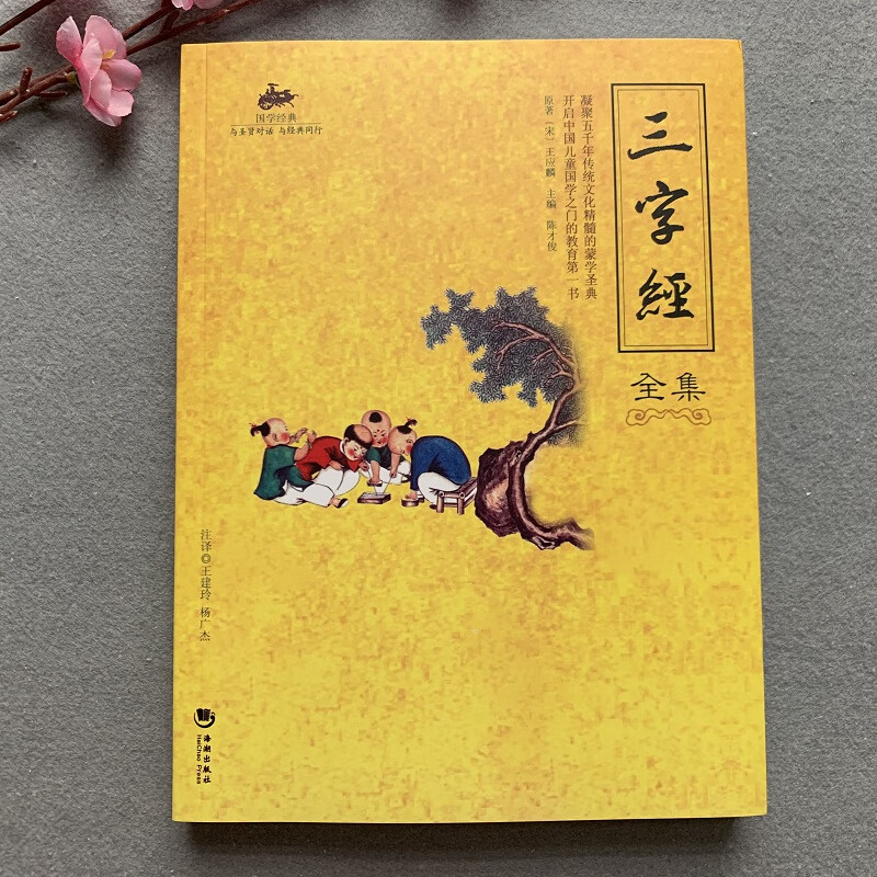国学经典 三字经全集 原文译文注释全本全注全译 儿童三字经全文带