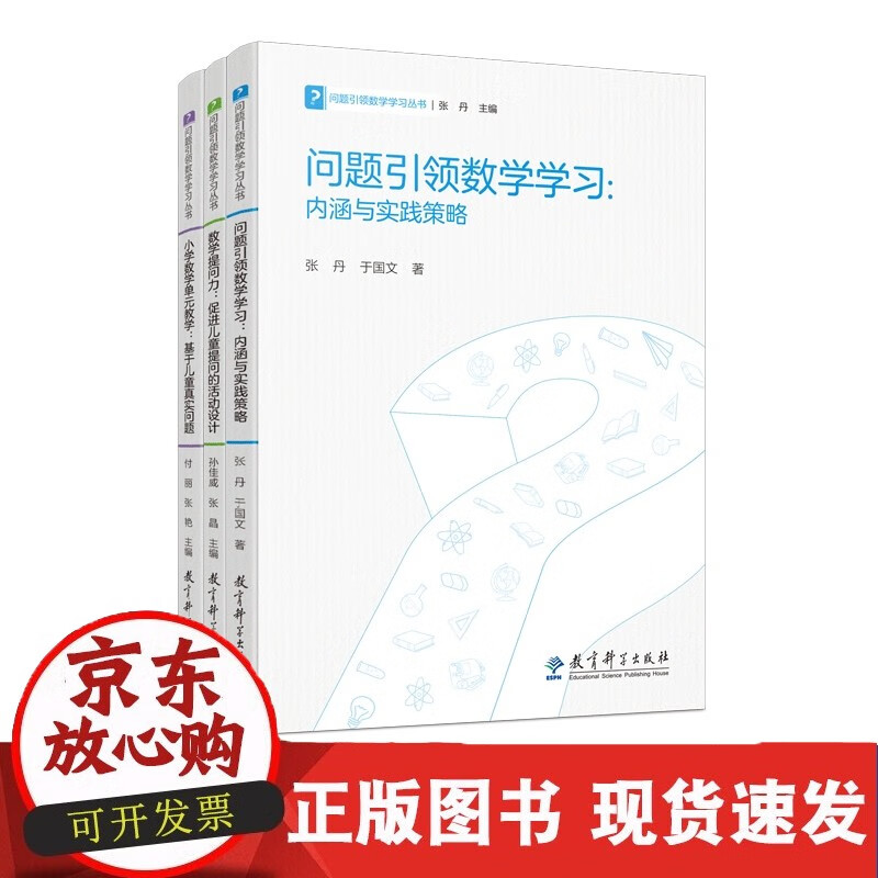 C 问题引领数学学习丛书（全3册）正版