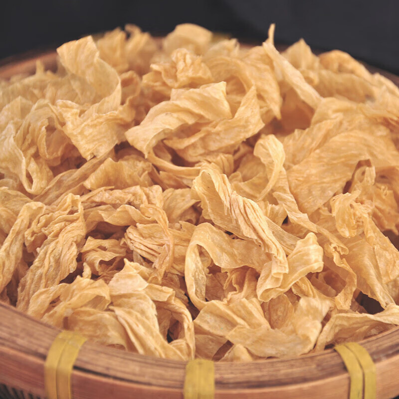 花仙笙(gearss)豆皮干货 湖南手工豆腐皮 腐竹豆皮干 萍乡井冈山特产