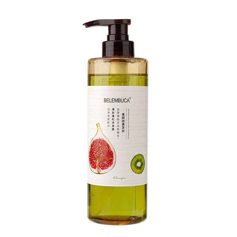 奇异果洗发水水果无花果无硅油蓬松苹果洗发露控油柔顺 无花果洗发露