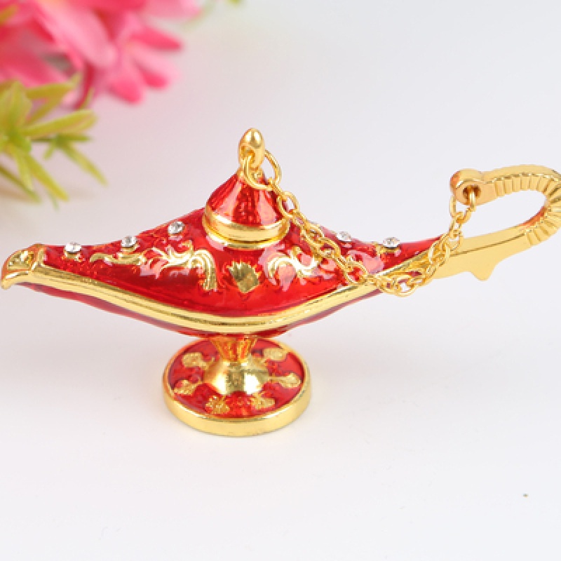 萌依儿新疆旅游纪念品 新疆特色小阿拉丁神灯桌面摆件工艺品旅游纪念