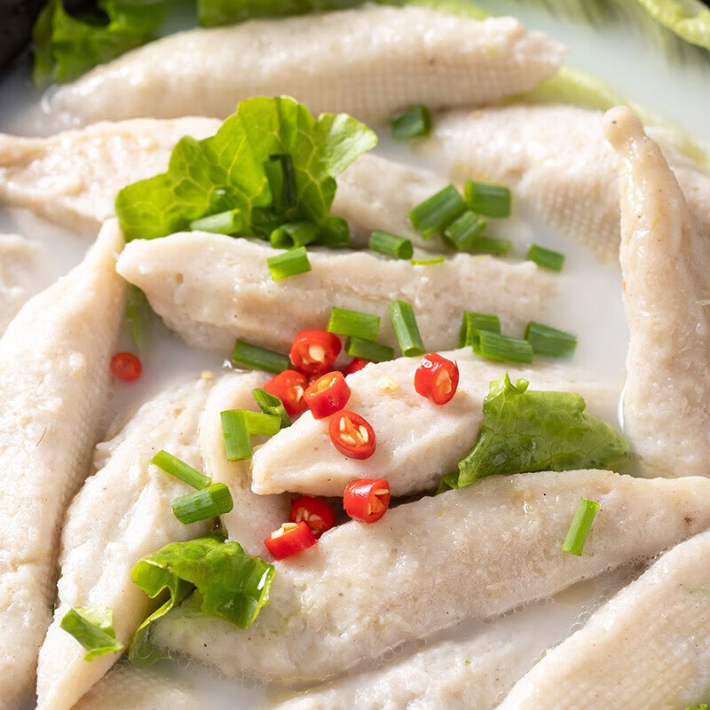 衡阳鱼丸火锅食材鲜香软嫩地道美味长条鱼丸手工纯鱼丸草鱼去刺手打