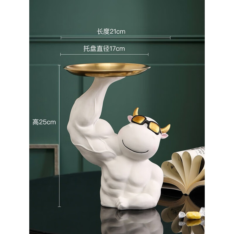 绍筁健身摆件肌肉小人臂创意肌肉摆件健身房开业礼物收