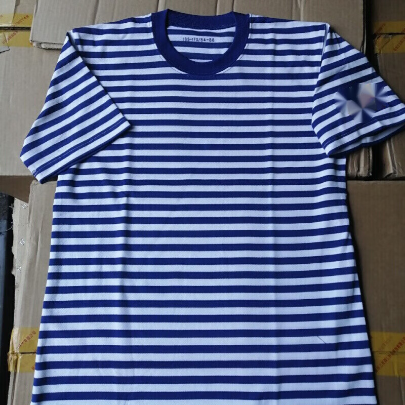 银雪龙军训服t恤海军衫军旗海魂衫 定制版海魂衫 海体能服军t恤战服装