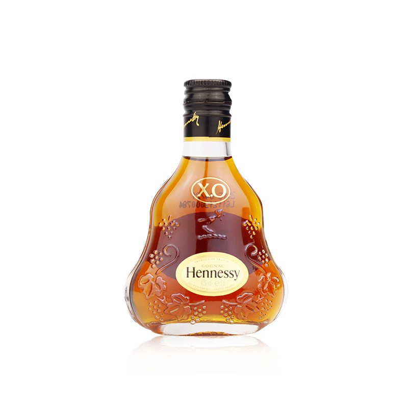 【官方直营】轩尼诗XO干邑白兰地 50ml小酒伴法国进口洋酒Hennessy